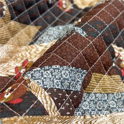 TISSU MATELASSE KURENAI 13100-1C - COTON-POLYESTER  - 110 CM 