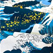TISSU JAPONAIS NAKA FABRICS - 1300-3A - 100% COTON - 110 CM