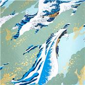 TISSU JAPONAIS NAKA FABRICS - 1300-3D - 100% COTON - 110 CM