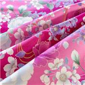 TISSU JAPONAIS NAKA FABRICS - 1400-A - 100% COTON SATINE - 110 CM