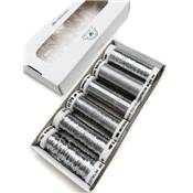 PACK 6 BRODERIE METALLISEE - ARGENT