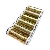 PACK 6 BRODERIE METALLISEE - OR