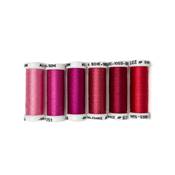 PACK 6 NUANCES SOIE 1003 - FUSCHIA