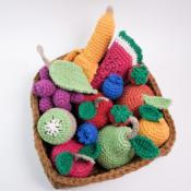 KIT MULTI FRUITS AMIGURUMIS - FRUIT SET MONTE