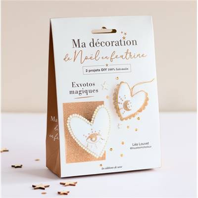 KIT MA DECORATION DE NOEL EN FEUTRINE - EXVOTOS MAGIQUES