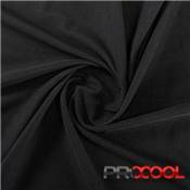 JERSEY SPORT LÉGER PROCOOL - COOLMAX - 145CM - NOIR ET BLANC