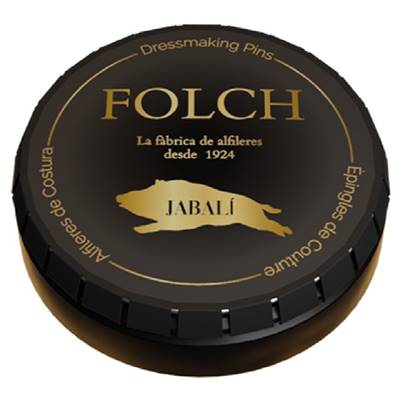 EPINGLES COUTURE N°8 - BOITE DE 25G - TISSU LEGER ET MOYEN - FOLCH
