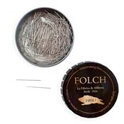 COFFRET 4 BOITES 25G - EPINGLES COUTURE N°8 TISSU LEGER MOYEN - FOLCH