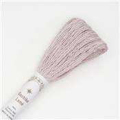 FIL SASHIKO LAME UNI - COL SL5 - ROSE - LOT 6 ECH. DE 40 M