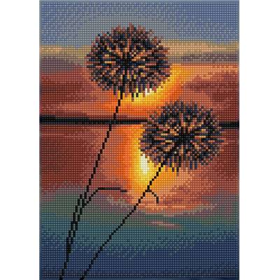 KIT BRODERIE DIAMANT - EVENING LAKE