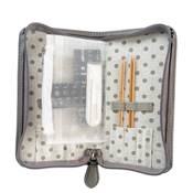 SET AIG A TRICOTER INTERCH. EN BAMBOU CARRYC LONG FINE GAUGE TULIP