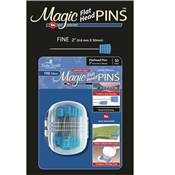 EPINGLES QUILTING A TETE PLATE "FINE" MAGIC PINS - BOITE DE 50 
