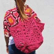 KIT SAC SUN CITY HOOOKED - BUBBLEGUM PINK