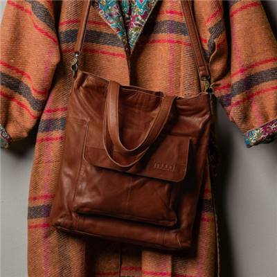 SAC POUR LES PROJETS DE TRICOT MUUD - ARENDAL - RICH BROWN