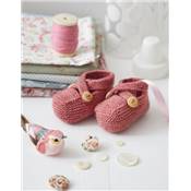 CHAUSSONS & CHAUSSETTES AU TRICOT POUR BEBE 