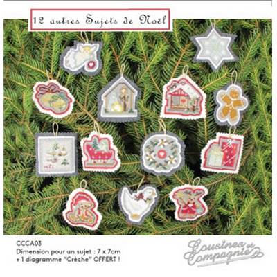 KIT 12 AUTRES SUJETS DE NOEL