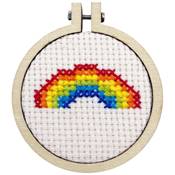 MINI KIT POINT DE CROIX - LOVE IS LOVE