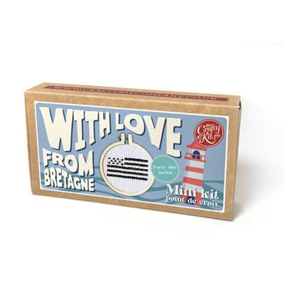 MINI KIT POINT DE CROIX - WITH LOVE FROM BRETAGNE