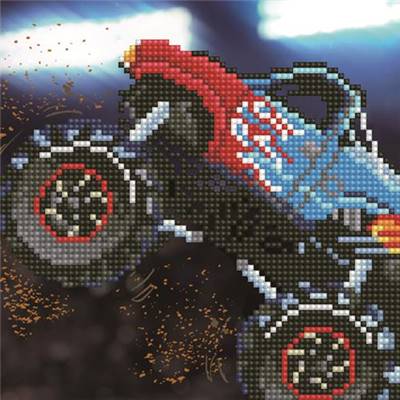 KIT DIAMOND ART DEBUTANT - MONSTER TRUCK