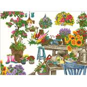 KIT BRODERIE DIAMANT - LE PARADIS DES JARDINIERS
