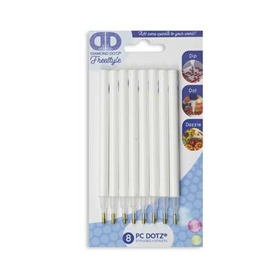 BLISTER DE 8 STYLETS DIAMOND DOTZ