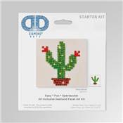 KIT BRODERIE DIAMANT - LE CACTUS