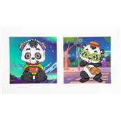 KIT BRODERIE DIAMANT DOTZ BY NUMBER - PETITS PANDAS