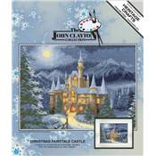KIT POINT DE CROIX CHRISTMAS FAIRYTALE CASTLE (A) 