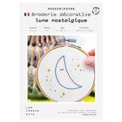 FRENCH'KITS - BRODERIE DÉCORATIVE - LUNE ROMANTIQUE