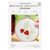 FRENCH'KITS - BRODERIE DÉCORATIVE - FRAISIER