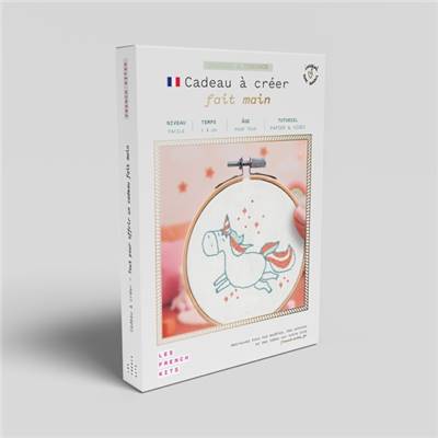 FRENCH'KITS - BRODERIE DÉCORATIVE - LICORNE