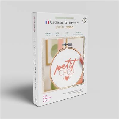 FRENCH'KITS - BRODERIE DÉCORATIVE - PETIT CHOU