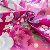 TISSU JAPONAIS NAKA FABRICS - 1400-A - 100% COTON SATINE - 110 CM