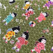 TISSU JAPONAIS NAKA FABRICS - 2000-72C - 100% COTON - 110 CM