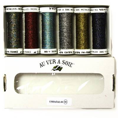 PACK 6 NUANCES METALLISE TRESSE 4 - CHINEES VERSION 1