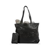 SHOPPER AVEC POCHETTE AMOVIBLE MUUD - LAURA SHOPPER - NOIR