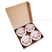 COFFRET 4 BOITES 100 PCS- EPINGLES TETE DE VERRE ULTRA - FOLCH