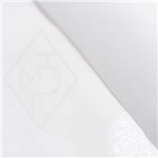 TRIPLURE THERMOCOLLANTE RAIDE COTON 153G - 90CM - BLANC - TEXTICAP