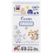 BEBE CALIN GARCON - SEMI-KIT FICHES & CHARMS