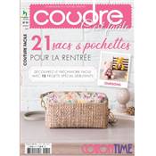 COUDRE C'EST FACILE 81 - 21 SACS & POCHETTES POUR LA RENTREE