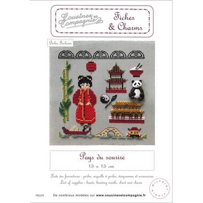 LE PAYS DU SOURIRE - SEMI-KIT FICHES & CHARMS