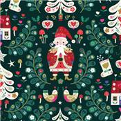 TISSU DASHWOOD STUDIO - NORDIC NOEL 2321 - COTON - 110 CM
