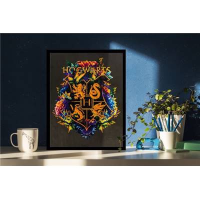 KIT BRODERIE DIAMANT HARRY POTTER - HOGWARTS CREST
