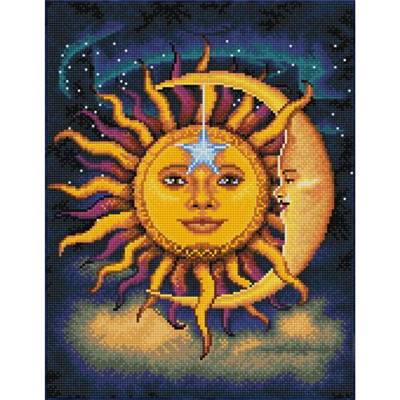 KIT BRODERIE DIAMANT SQUARES - SUN MOON