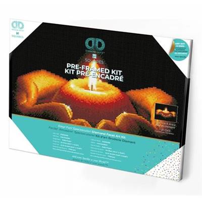 KIT BRODERIE DIAMANT SQUARES - DAILY PRAYER - PRE-ENCADRE
