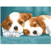 KIT BRODERIE DIAMANT SQUARES - LITTLE CHAMPS - PRE-ENCADRE