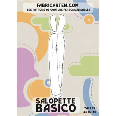 PATRON COUTURE FABRICARTEM - SALOPETTE BASICO