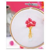 FRENCH'KITS - BRODERIE DÉCORATIVE - BOUQUET DE FLEURS