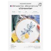 FRENCH'KITS - BRODERIE DÉCORATIVE - CITRONNIER