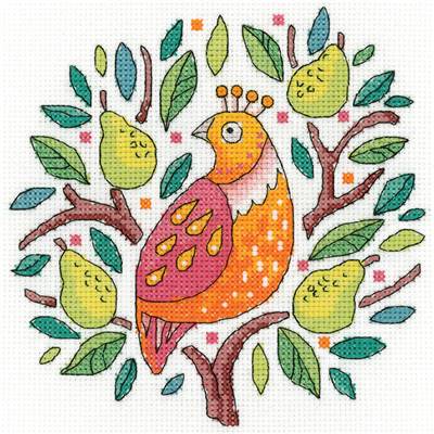 KIT POINT DE CROIX PARTRIDGE IN A PEAR TREE (A)